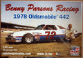 1978 Oldsmobile 442 # 72 Benny Parson Racing 1:25 Salvinos JR 280161