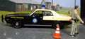1978 Plymouth Fury Florida Highway Patrol 1:24 Green Light 85512