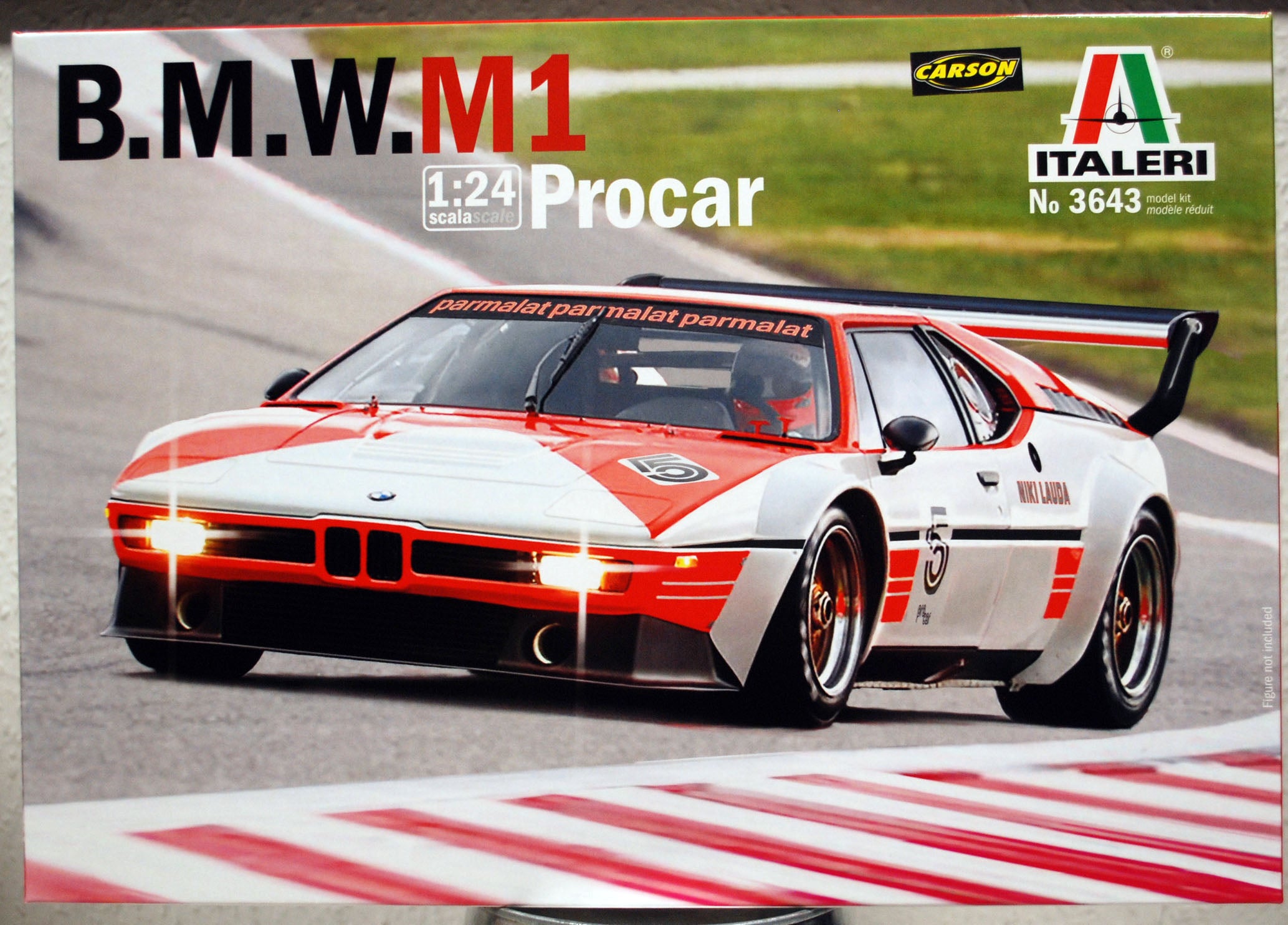 1979 BMW M1 Procar Niki Lauda 1:24 Italeri 3643 wieder neu 2020