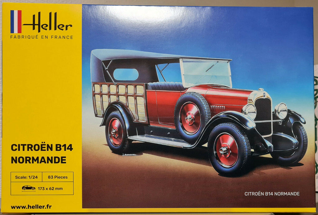 Heller 80729 192 Citroen B 14 Normande 1:24 wieder neu 2021