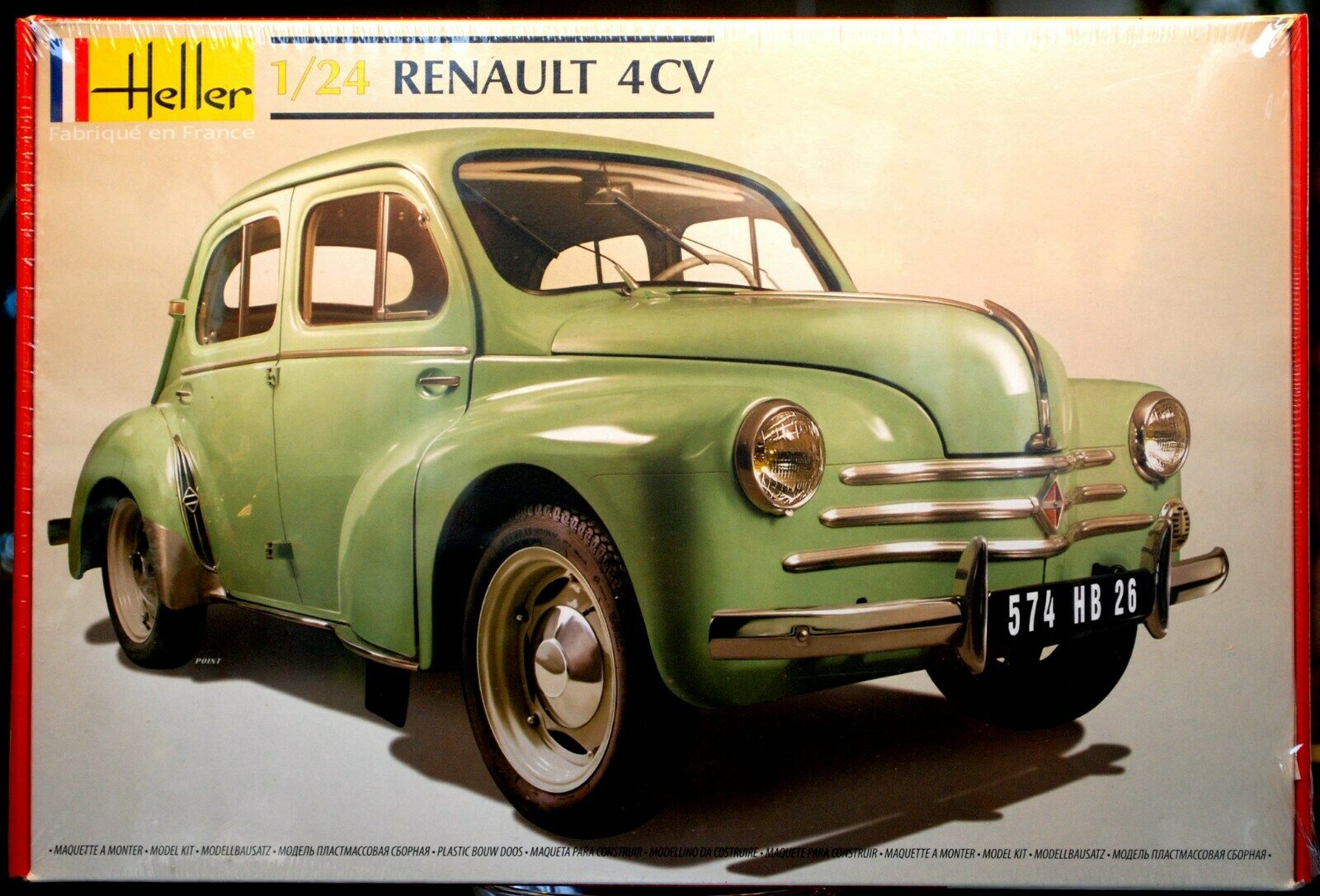 Heller 80762 1955 Renault 4 CV 1:24