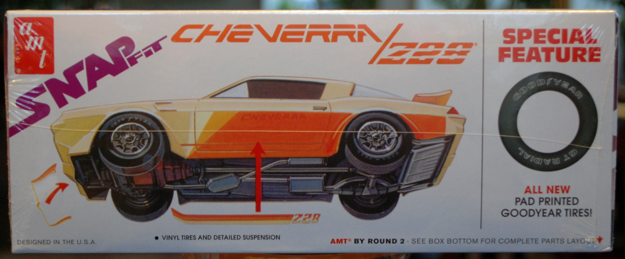 1980 Chevrolet Camaro Z 28 Cheverra Snap, 1:25, AMT 1007 wieder neu 2016