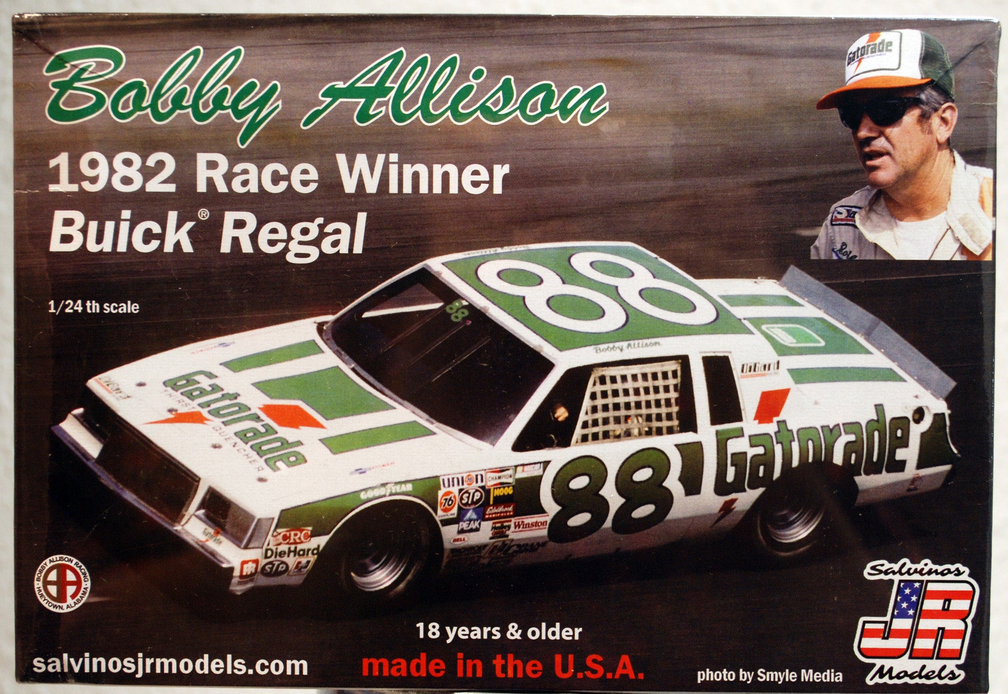 1982 Buick Regal Race Winner  # 88 B. Allison Gatorade 1:25 Salvinos JR 084592
