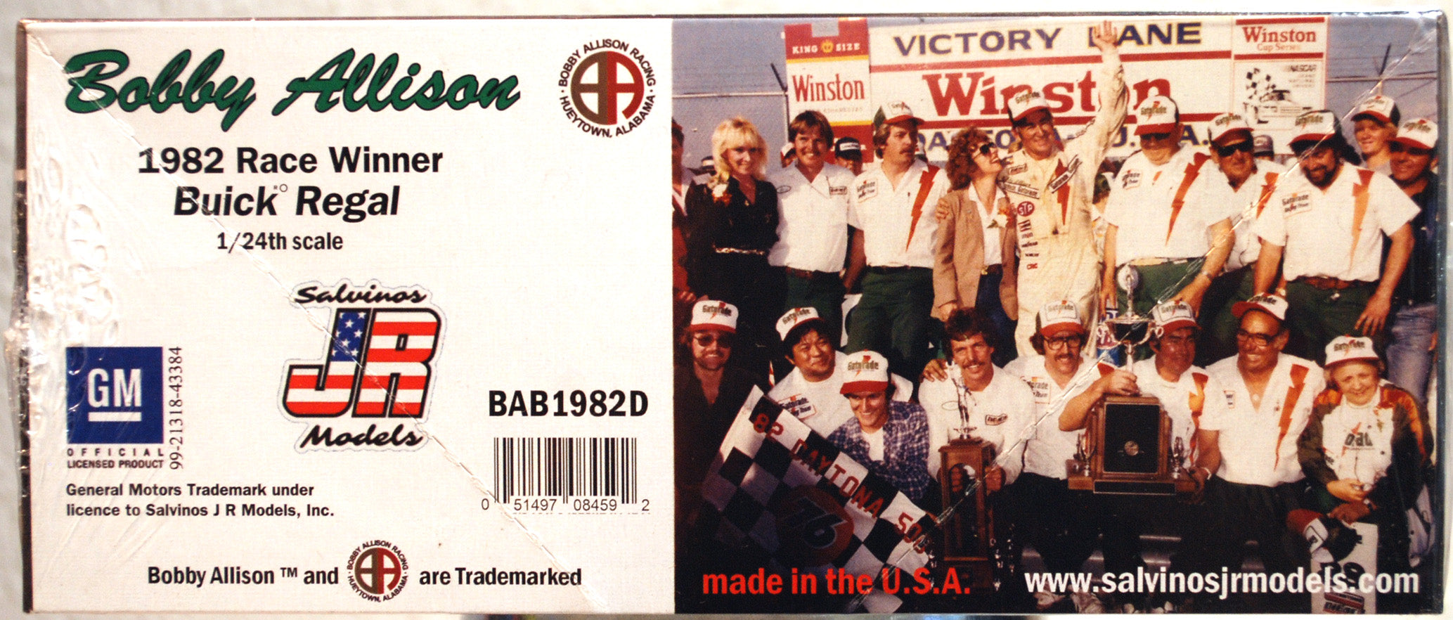 1982 Buick Regal Race Winner  # 88 B. Allison Gatorade 1:25 Salvinos JR 084592