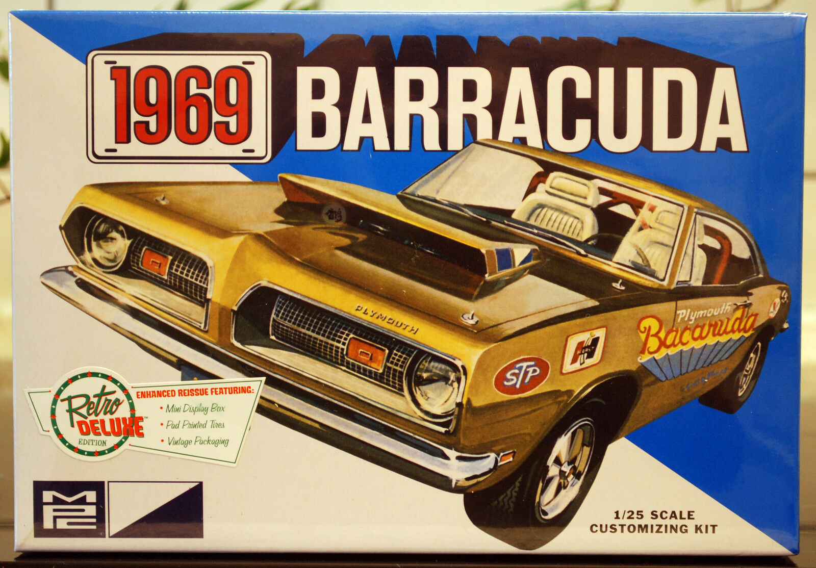 1969 Plymouth Barracuda 3´n1, 1:25, MPC 832 wieder neu 2016 wieder neu