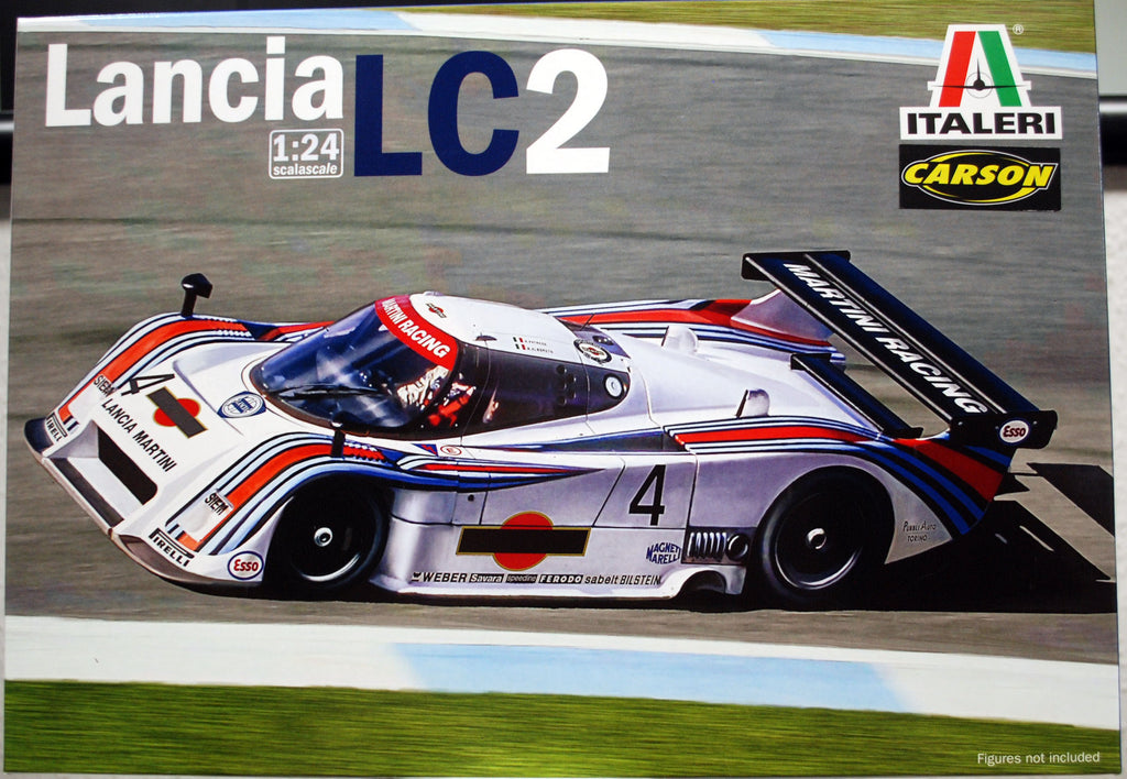 1983 Lancia LC2 Martini Gruppe C 1:24 Italeri 3641 wieder neu 2020