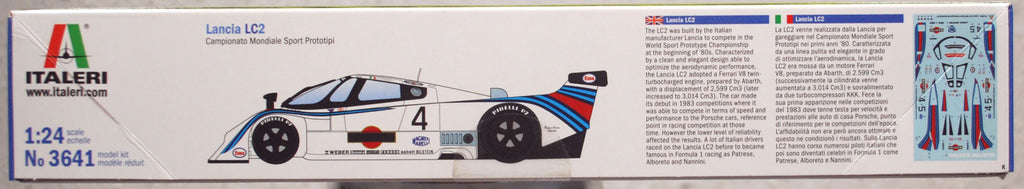 1983 Lancia LC2 Martini Gruppe C 1:24 Italeri 3641 wieder neu 2020