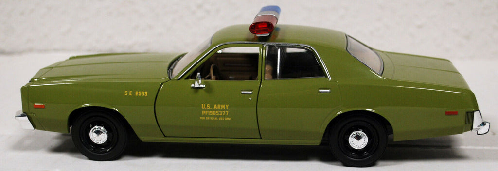 Greenlight 84103 1977 Plymouth Fury Military Police A-Team 1:24