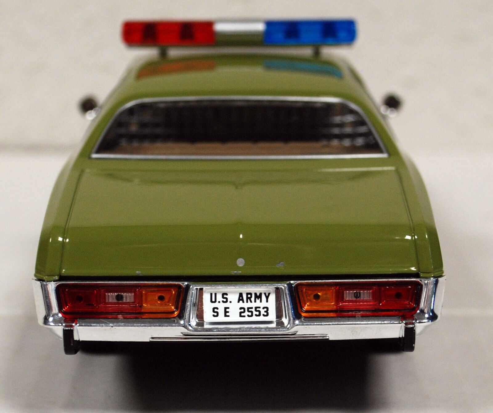 Greenlight 84103 1977 Plymouth Fury Military Police A-Team 1:24