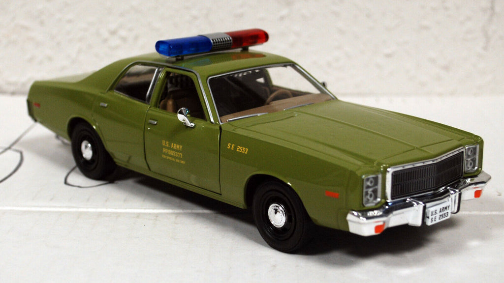 Greenlight 84103 1977 Plymouth Fury Military Police A-Team 1:24