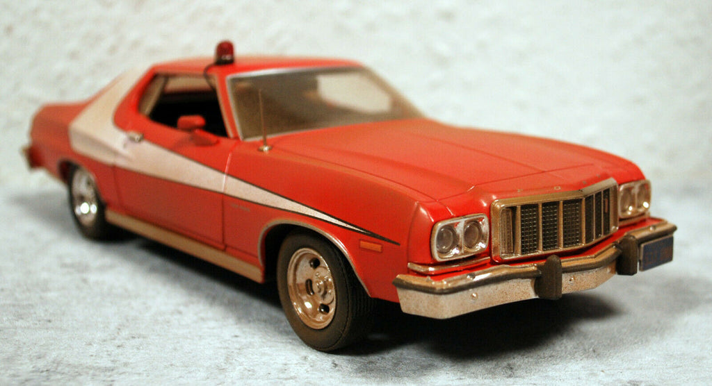 1976 Ford Gran Torino Starsky & Hutch weathered 1:24 Green Light 84121