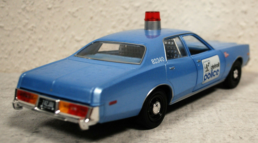1977 Plymouth Fury Berverly Hills Cop I Detroit Police Car 1:24 Greenlight 84122