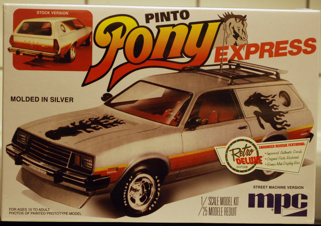 1979 Ford Pinto Wagon 2`n1 Pony Express, 1:25, MPC 845  neu, wieder 2016 wieder