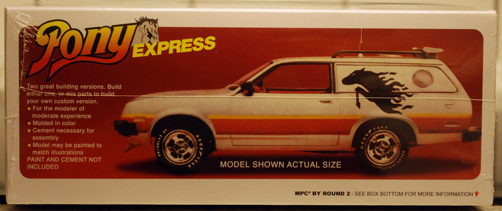 1979 Ford Pinto Wagon 2`n1 Pony Express, 1:25, MPC 845  neu, wieder 2016 wieder