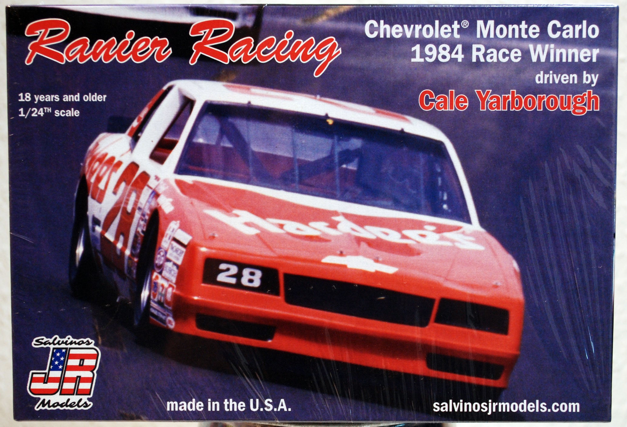 1984 Chevy Monte Carlo Winner  # 28 C.Yarborough Hardees 1:25 Salvinos JR 099299