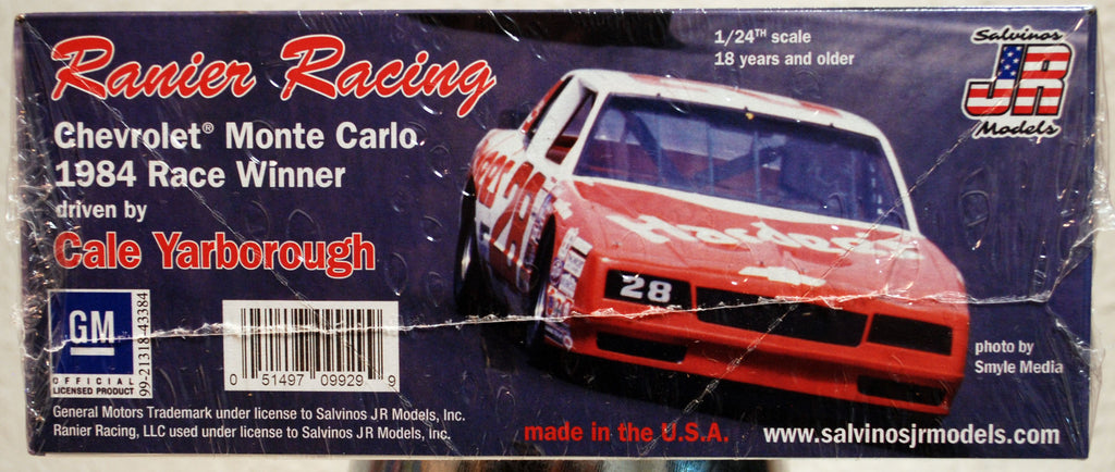 1984 Chevy Monte Carlo Winner  # 28 C.Yarborough Hardees 1:25 Salvinos JR 099299