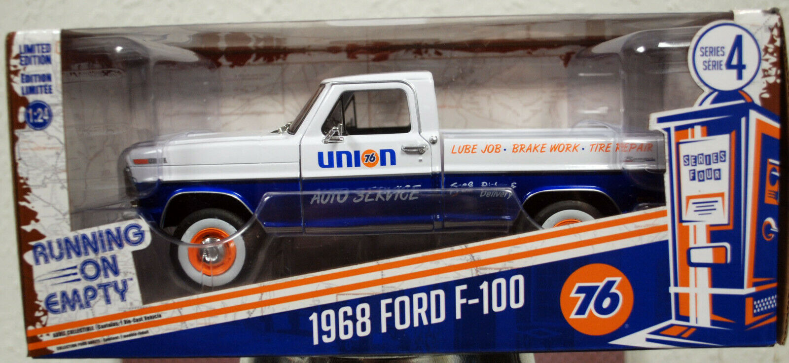 1968 Ford F 100 Pickup Union 76 1:24 Greenlight 85052