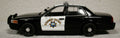 2008 Ford Crown Vic.California Highway Patrol 1:24 Green Light 85523