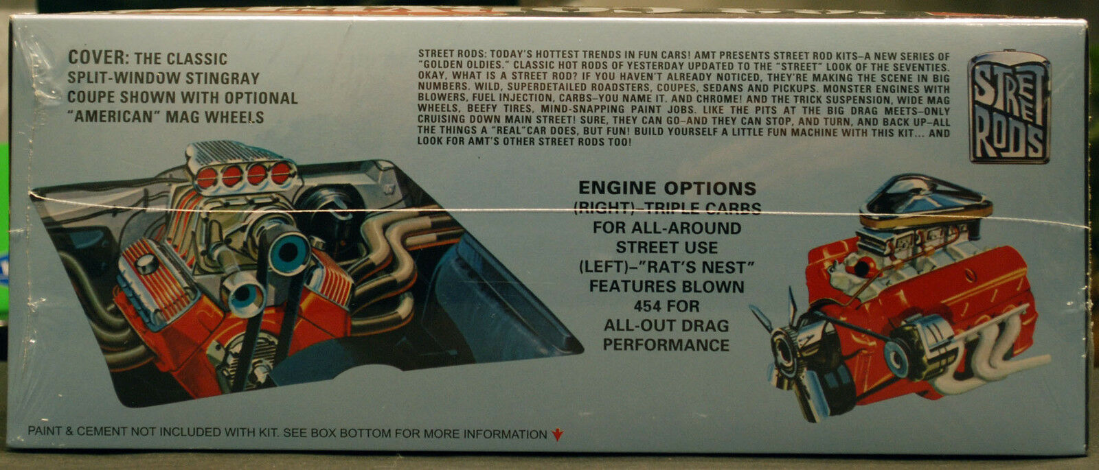 1963 Chevrolet Corvette Coupe Split Window Sting Ray 2`n1 1:25 AMT 861