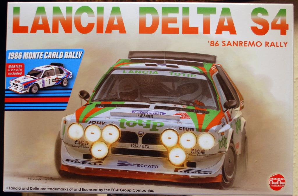 1986 Lancia Delta S 4 San Remo & Monte Carlo 1:24 Beemax Nunu 24005