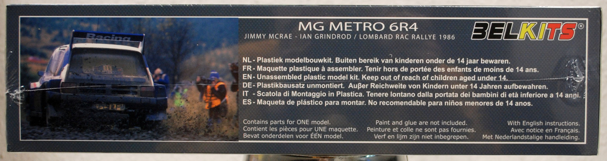 Belkits 015 1986 MG Metro 6R4 Rallye Monte Carlo Wilson / Harris 1:24 neu 2020