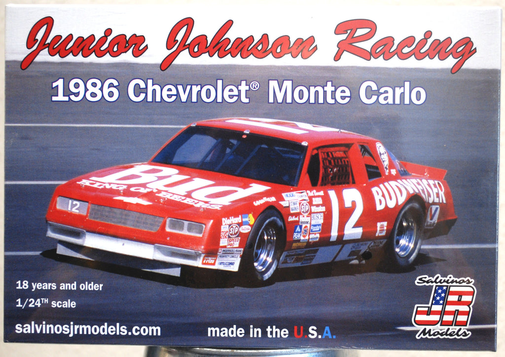 1986 Chevrolet Monte Carlo Neil Bonnet #12 Budweiser 1:25 Salvinos 226244