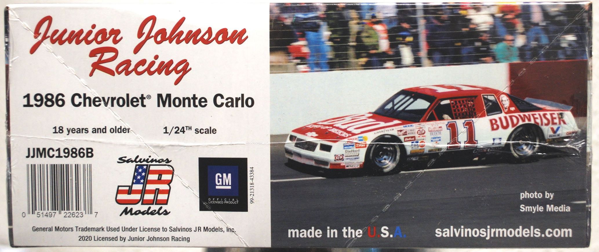 1986 Chevrolet Monte Carlo Darrell Waltrip # 11 Budweiser 1:25 Salvinos 226237