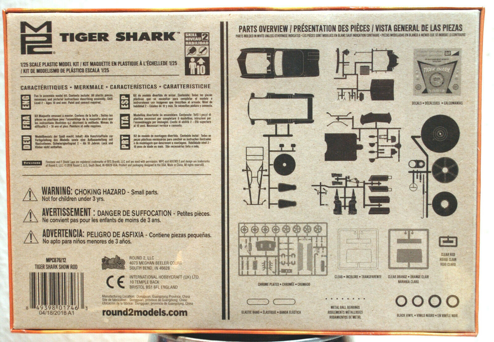 Tiger Shark Show Rod 1:25 MPC 876 Bausatz USA