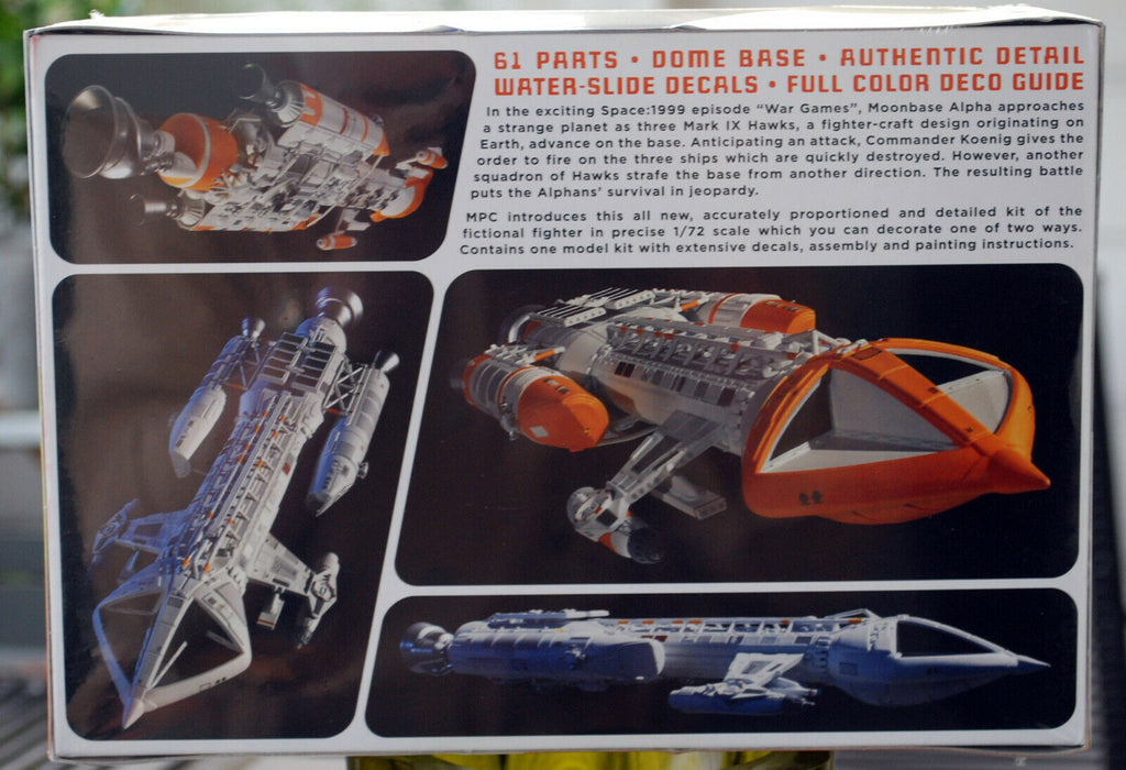 MPC 881 Space 1999 Alpha Moonbase Mondbasis Alpha 1 Space Hawk Mk. IX 1:72