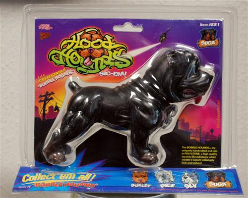 Hoppin Hydros 881 Bobble Hounds Suga' Wackeldackel Rottweiler 1:8