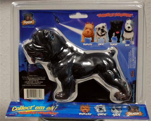 Hoppin Hydros 881 Bobble Hounds Suga' Wackeldackel Rottweiler 1:8