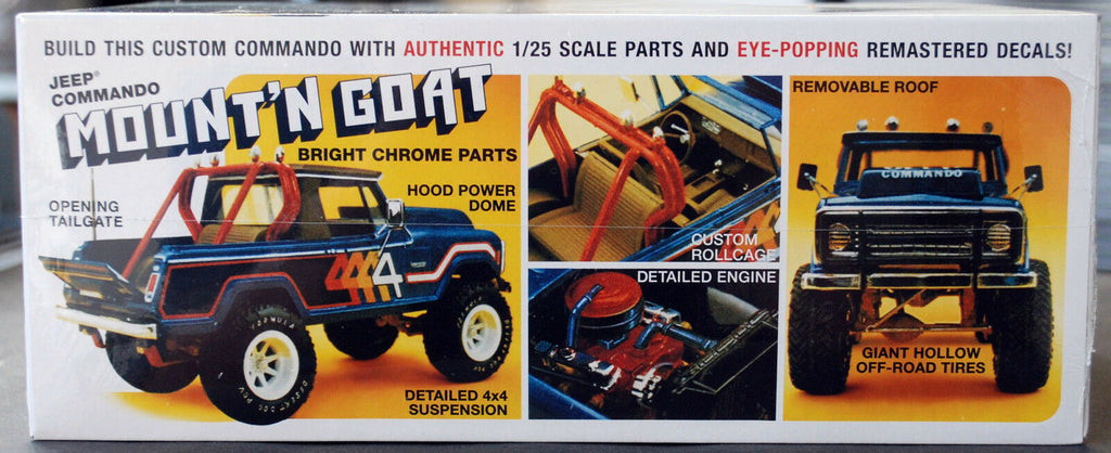 Jeep Commando Mount´n Goat Bergziege 1:25 MPC 887 wieder neu 2017