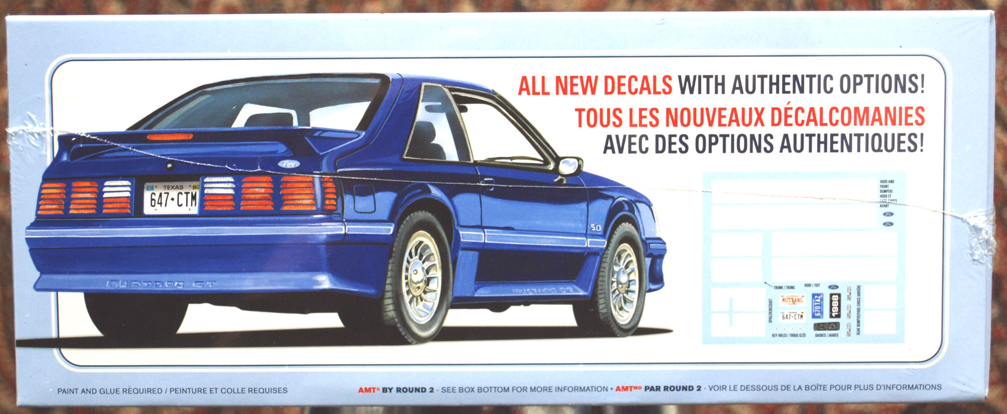 1988 Ford Mustang GT  1:25 AMT 1216