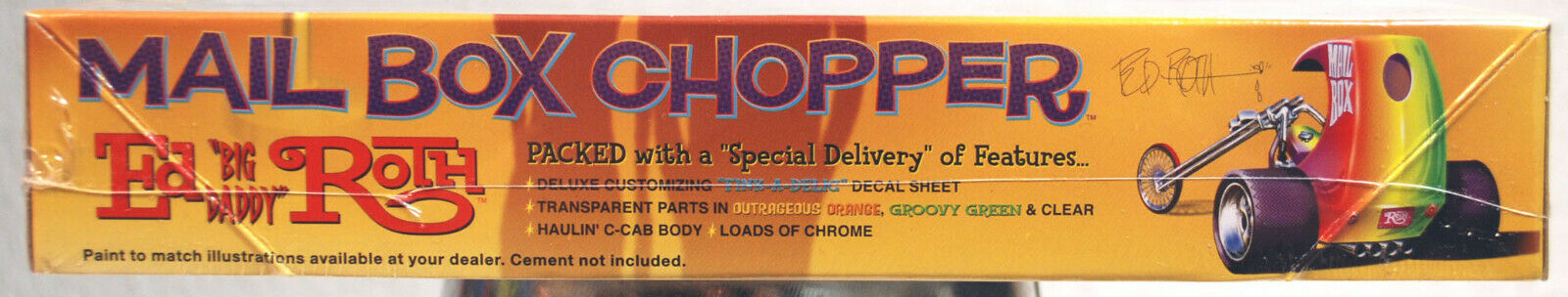 Mail Box Chopper Ed "Big Daddy" Roth Trike 1:25 MPC 892 wieder neu 2020