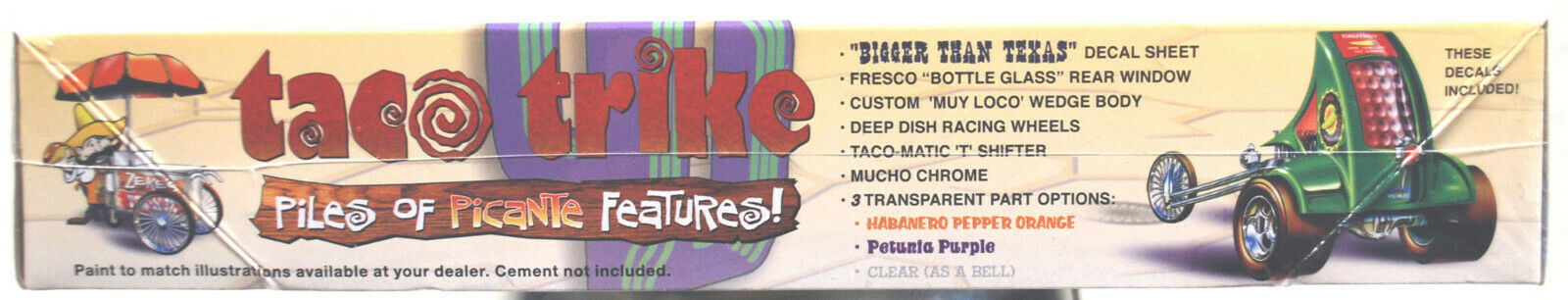 Taco Trike Ed "Big Daddy" Roth Trike 1:25 MPC 893 wieder neu 2020