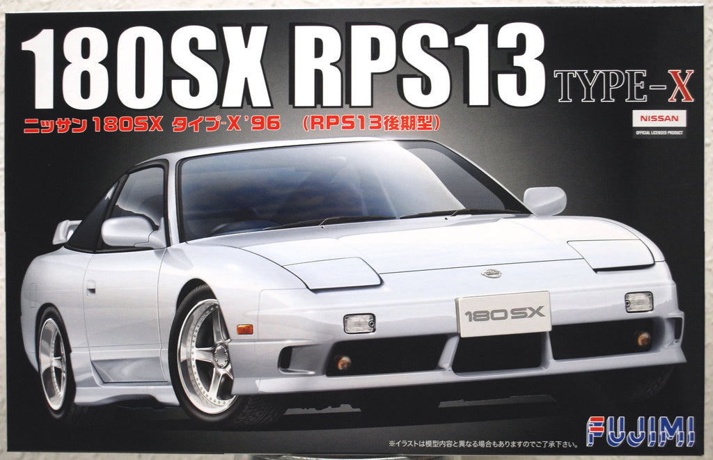 Fujimi 038551 1989 Nissan 180 SX RPS 13 Type X JDM 1:24 Bausatz