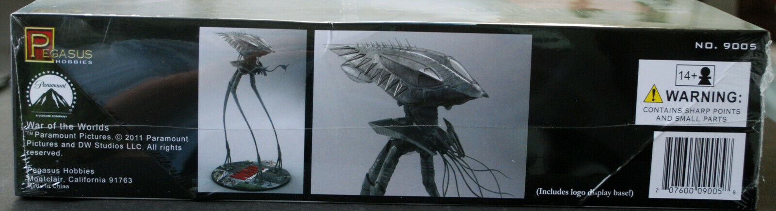 War of the Worlds Alien Tripod  1:144 Pegasus 9005