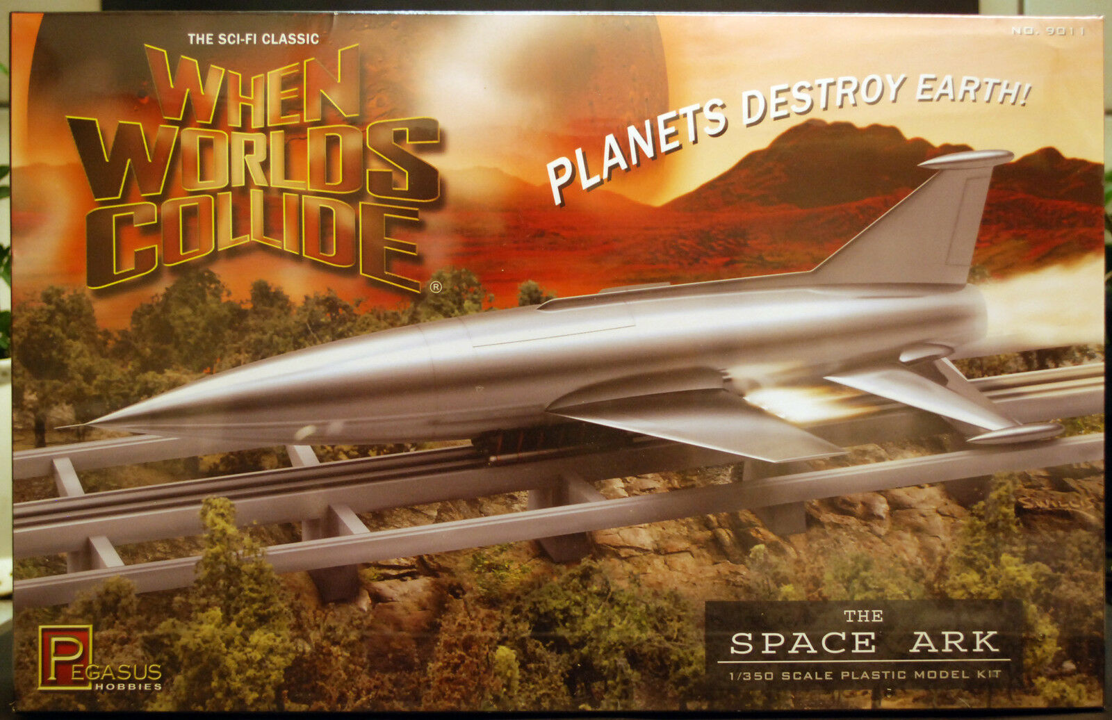 When Worlds Collide Space Ark, 1:350, Pegasus 9011