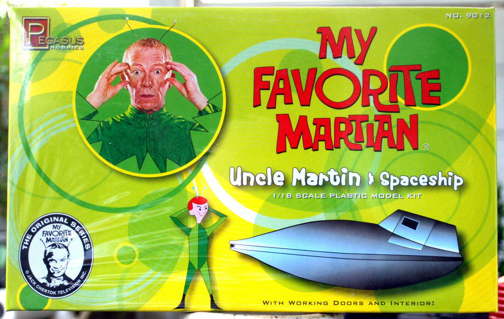 Mein Onkel vom Mars Onkel Martin & Spaceship, 1:18, Pegasus 9012