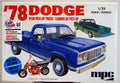 1978 Dodge D 100 Custom Pickup w. Mini Bike 1:25 MPC 901 wieder neu 2019