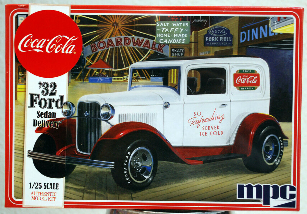 1932 Ford Sedan Delivery Coca Cola 1:25, MPC 902 Wiederauflage neu 2019