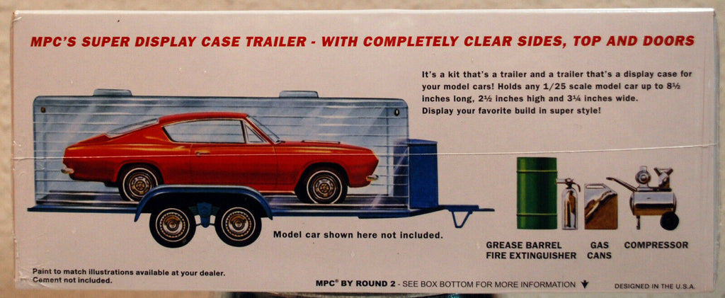 MPC 909 Super Trailer Autoanhänger Transporter Display Case 1:24
