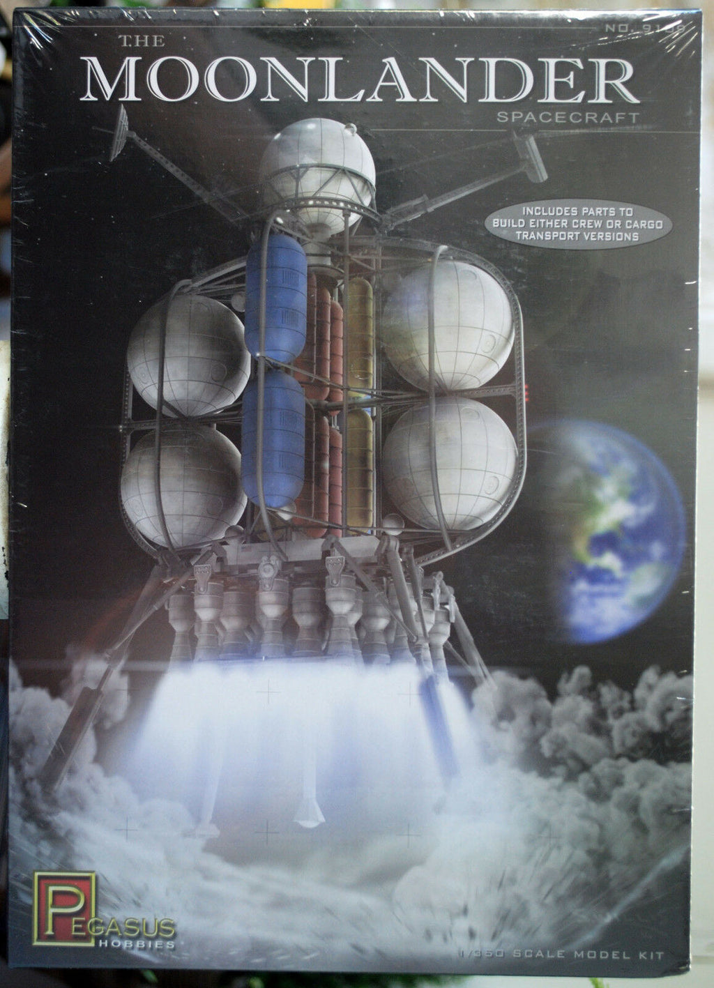 The Moonlander Spacecraft Wernher von Braun 1:350  Pegasus 9109
