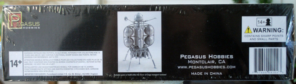 The Moonlander Spacecraft Wernher von Braun 1:350  Pegasus 9109