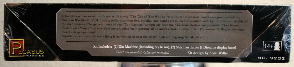 War of the Worlds War Machines Attack Plated kit 1:144 Pegasus 9202