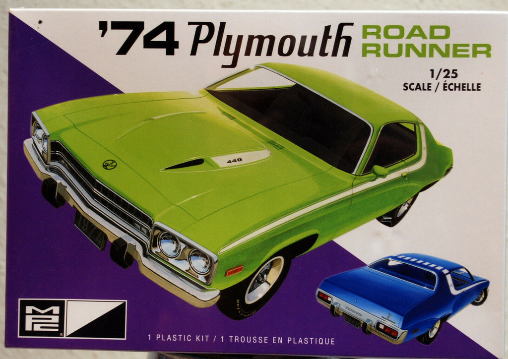 1974 Plymouth Roadrunner 1:25 MPC 920 wieder neu 2019