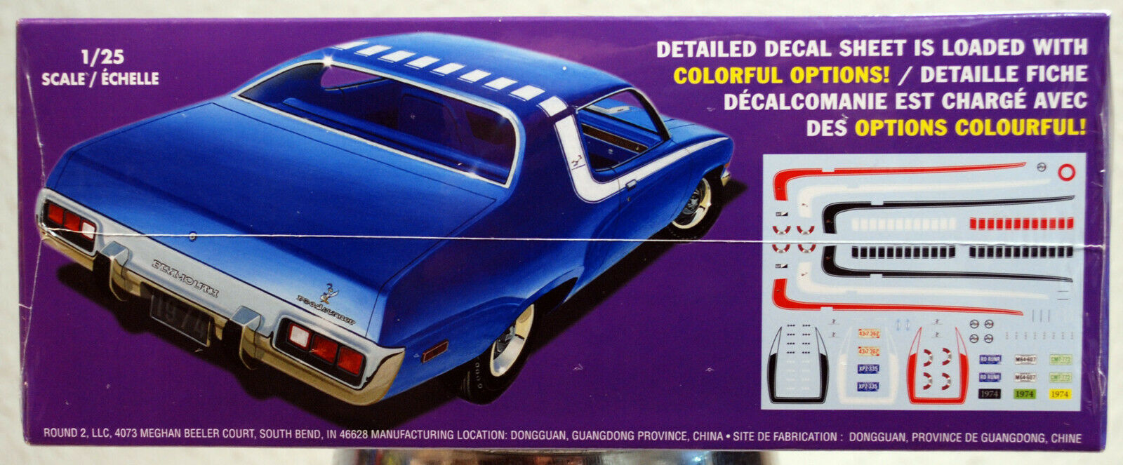 1974 Plymouth Roadrunner 1:25 MPC 920 wieder neu 2019