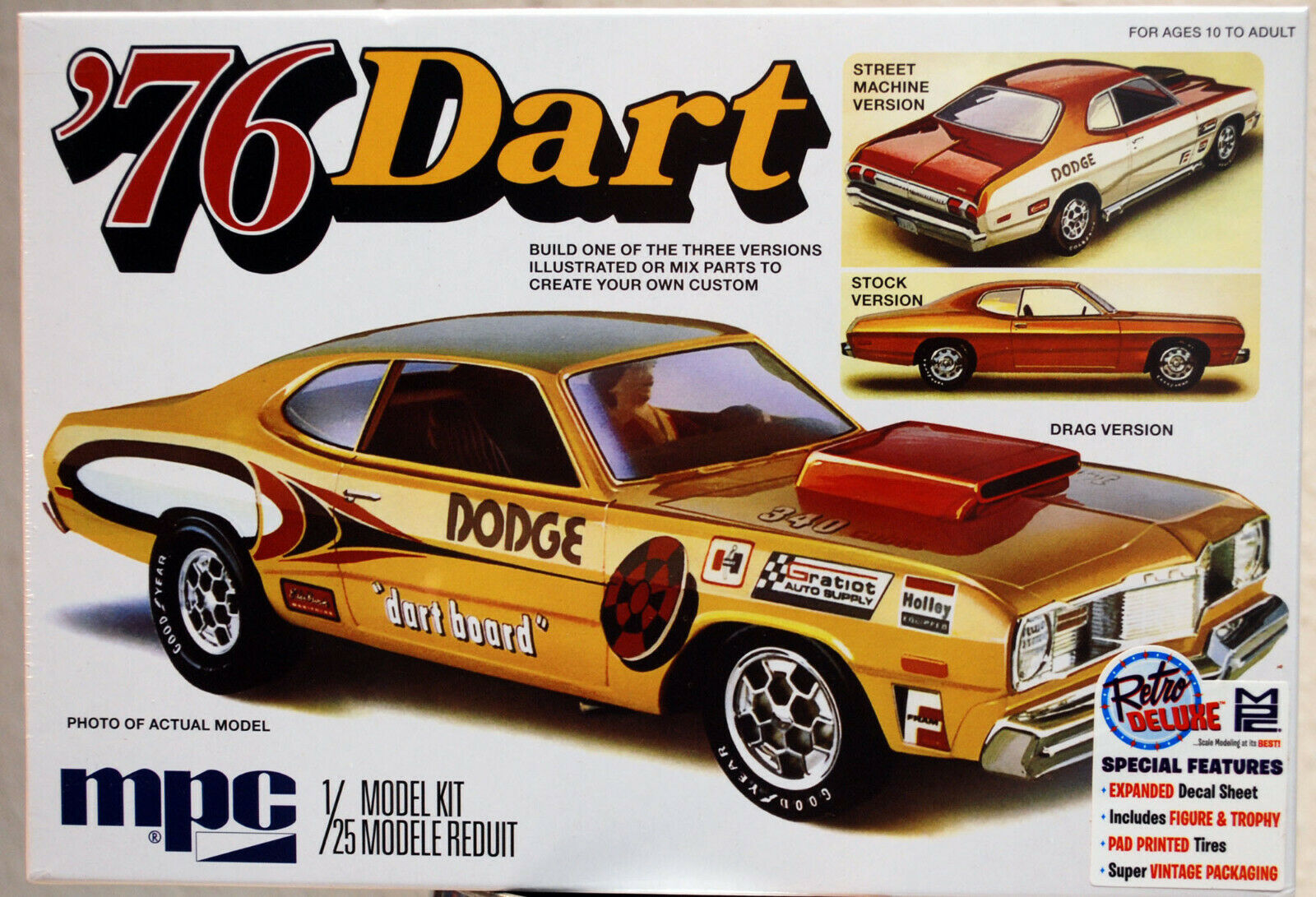 1976 Dodge Dart 3´n1 1:25 MPC 925 Wiederauflage neu 2020