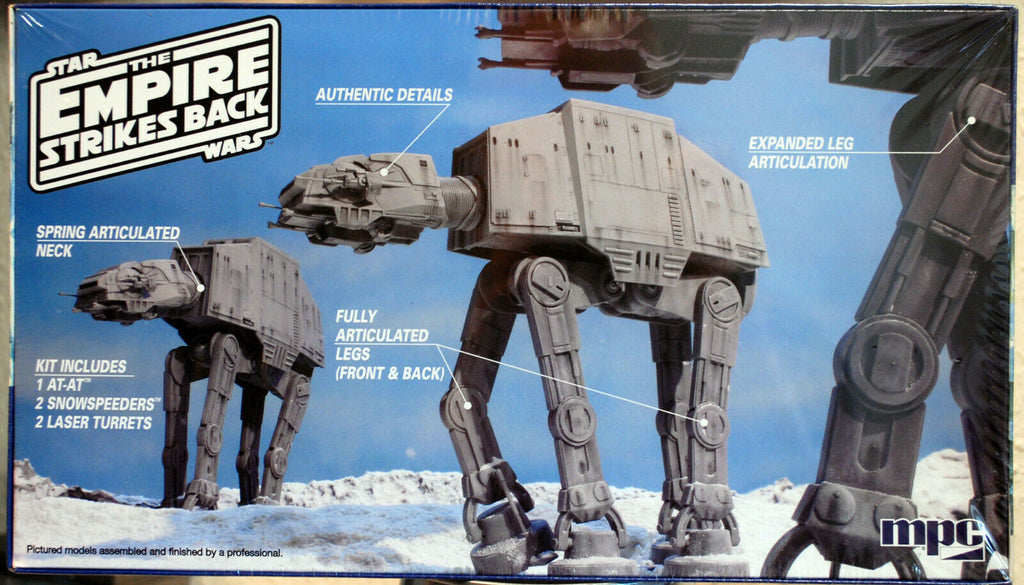 Star Wars At-At The Empire strikes back Battle of Hoth MPC 950