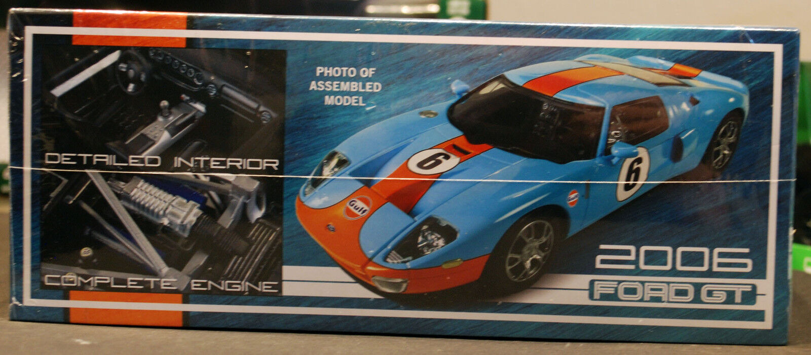 2006 Ford GT Gulf # 6 Snap 1:25 Polar Lights 955 neu 2018